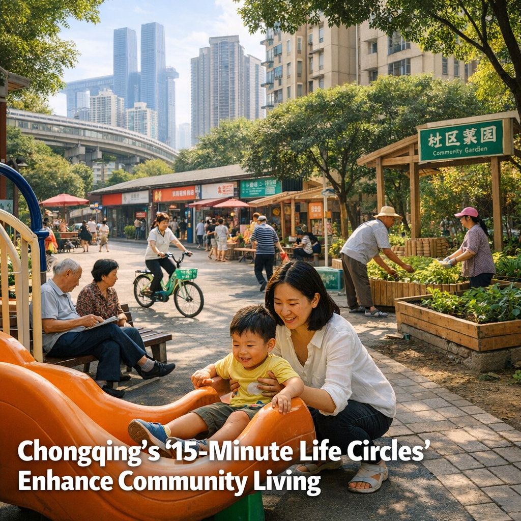 Chongqing’s ’15-Minute Life Circles’ Enhance Community Living